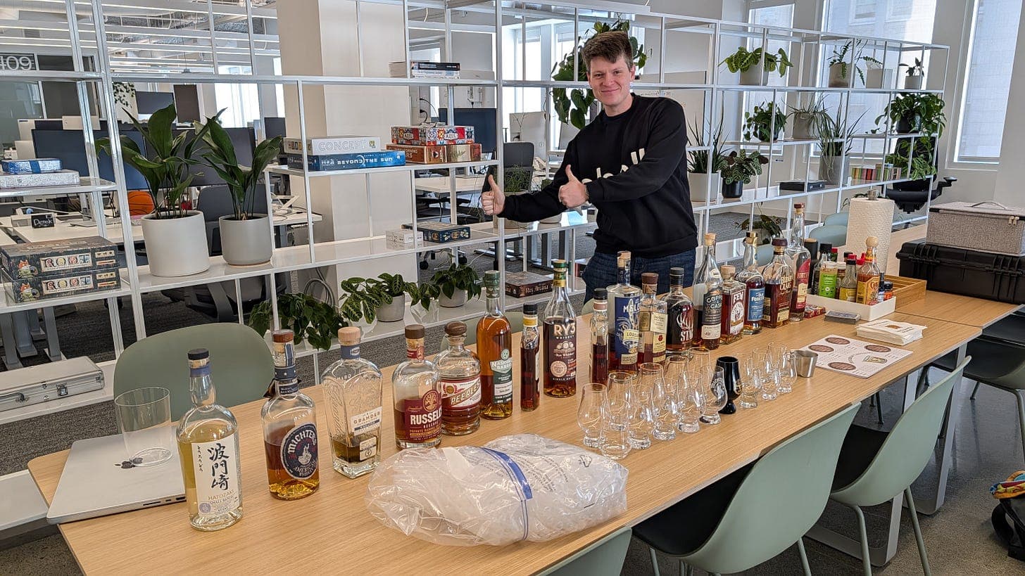 Whiskey tasting